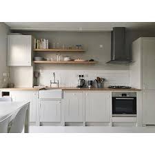 Lot lesss grey on the wall. Finally Finished My Kitchen Cupboards From Britishstandardcupboards Painted With Farrow And Ball New Kitchen Cabinets Kitchen Cupboards Paint White Kitchen