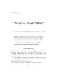 N koefisien korelasi parsial antara y dan x 1, apabila x 2 konstan n koefisien korelasi parsial antara y dan x Https Media Neliti Com Media Publications 221374 Analisa Faktor Faktor Yang Mempengaruhi Pdf