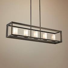 Smyth 41 Wide Gunmetal Bronze Kitchen Island Light Pendant 60e07 Lamps Plus Kitchen Island Lighting Pendant Kitchen Island Lighting Bronze Kitchen