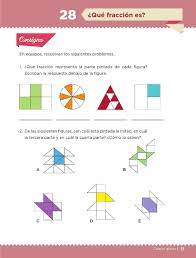 Desafios matematicos libro para el alumno cuarto grado 2016 2017. Que Fraccion Es Bloque Ii Leccion 28 Apoyo Primaria