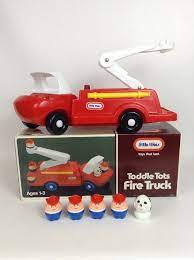 Anyway which of these tikes did you not custom? Vintage 1986 Little Tikes Toddle Tots Fire Truck 0671 Complete W 5 Chunky Figure Littletikes Fire Trucks Little Tikes Tikes Toys