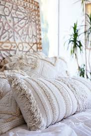 Textured Indira Pillow Pillows White Decorative Pillows Small Apartment Decorating
