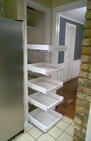 But there is one type of rollout that makes good use of narrow spaces, even those only 3 to 6 in. Extended Shelf Life Home Diy Home Pull Out Pantry Shelves