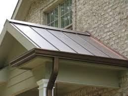 How to install gutters on a metal roof. Metal Roof Replacement Van Martin Roofing Dayton Oh