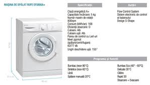 Mașina de spălat rufe arctic apl71222bdw3 funcționează cu consumuri reduse, ceea ce înseamnă economii la bugetul familiei. Masina De Spalat Rufe Slim Arctic Ef5800a