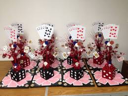 Pin By Yvonne Perez On Party Casino Las Vegas Casino Themed Centerpieces Casino Theme Party Decorations Casino Party Decorations