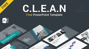 · in the search box, do one of the following: Clean Free Powerpoint Template Free Download