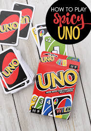 The dealer shufﬂes and deals each player 7 cards. How To Play Spicy Uno Crazy Little Projects