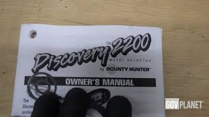 Bounty hunter discovery 2200 metal detector. Discovery 2200 Metal Detector In Edmonton Alberta Canada Ironplanet Item 3061834