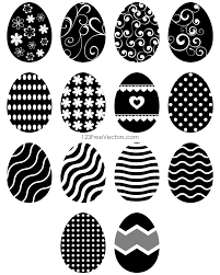 Easter egg hunt clipart black and white printable large easter eggs easter eggs clip art transparent background easter basket clipart Black And White Easter Egg Clipart