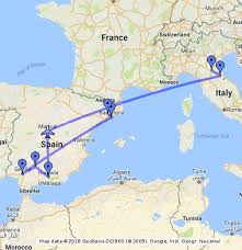 Searchable map/satellite view of spain. Italy Spain 2010 Google My Maps