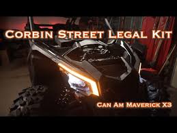 Corbin Street Legal Kit Install