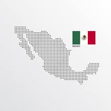 The best selection of royalty free mexico map vector art, graphics and stock illustrations. Free Vector Mexico Map Design With Flag And Light Background Vector