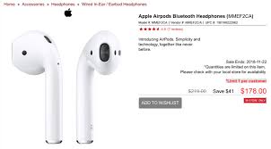 But if you never had airpods before, now is the time to buy. Apple S Airpods On Sale For 41 Off At 178 At Visions Electronics Iphone In Canada Blog