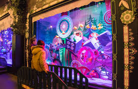 Its frosted and amber tones attract the foraging bees. Christmas Window Displays At Galeries Lafayette Celebration Paris Tourist Office