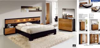Sal 4 Pc Two Tone Bedroom Set Platform Bed Dresser Mirror And Nightstand Esf Furniture Bedroom Interior Bedroom Furniture Design Home Decor Bedroom