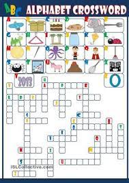 Whether the skill level is as a beginner or something more advanced, they're an ideal way to pass the time when you have nothing else to do like waiting in an airport, sitting in your car or as a means to. Alphabet Crossword Worksheet Crossword Alphabet Alphabet Words