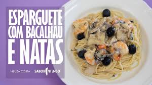 Em portugal é um peixe extremamente popular se você gosta de bacalhau espiritual e de fricassé de bacalhau com certeza vai gostar desta receita de bacalhau ao forno bem cremoso e com queijo. Esparguete Com Bacalhau E Natas Youtube