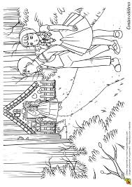 Une vieille mémé sort de la maison sucré elle invite hansel et gretel à entrer elle est bien trop gentille, tout. Coloriage D Un Conte Celebre Hansel Et Gretel