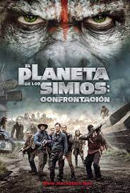 Planeta De Los Simios Confrontacion Blu Ray Rip Hd Latino Planeta De Los Simios Creed Pelicula Carteles De Cine