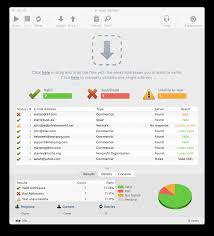 Obviously, you have certain formats accepted for download results = csv. Email Verifier Software For Macos And Windows