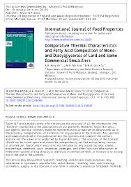 E445 glycerol esters of wood rosins emulsifier ? Pdf Comparative Thermal Characteristics And Fatty Acid Composition Of Mono And Diacylglycerols Of Lard And Some Commercial Emulsifiers