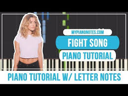 Download free printable piano sheet music with letters here for free.new available free printable piano sheet music with letterswe hope you find what you are looking for here. Fight Song Piano Notes Chords With Letters Easy Tutorial