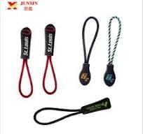 Custom Brand Logo Rubber Elastic Zipper Pull,Silicone Plastic Zipper Puller,Zipper Slider for Garments,Bags