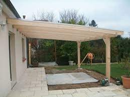 Pergola Bois Murale 6 00 X 4 00 Metres Sapin Toiture Polycarbonate Toiture Polycarbonate Pergola Bois Pergola