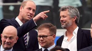 Wales photographed with Danish royals ...