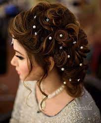 25 Pre Wedding Hairstyles For Mehndi Haldi Or More Functions Engagement Hairstyles Bun Hairstyles Wedding Bun Hairstyles