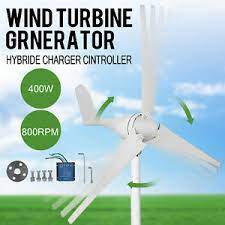 Psw energiesysteme) seit hunderten von jahren werden in deutschland kleine windanlagen genutzt, um vor ort die energie des windes als kostenfreie und saubere arbeitskraft einzusetzen. 400watt 12v Windrad Windkraftanlage Garten Windturbine Windgenerator Horizontal Ebay