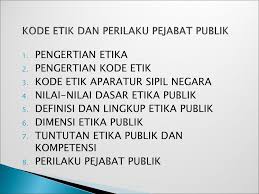 .telefon jabatan kebajikan masyarakat negeri (jkmn) dan pejabat kebajikan masyarakat daerah (pkmd). Etika Publik Andi Dj Konggoasa Sh Mh Ppt Download