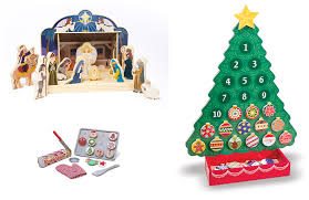 Buy melissa & doug cook's corner wooden kitchen: Melissa Doug Wooden Nativity Set Slice Bake Christmas Cookie Set And Countdown To Christmas Advent Calendar For 41 18 Shipped Reg 69 98 Utah Sweet Savings