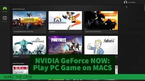 Nvidia Geforce Now Play Pc Games On Any Mac Youtube