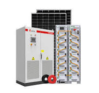 Sistema de energía solar híbrida industrial de 150KW con ...