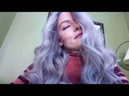 Evde Gri Sac Boyama Nasil Yapilir Gumus Gri Youtube Sac Uzun Sac Kullu Sac