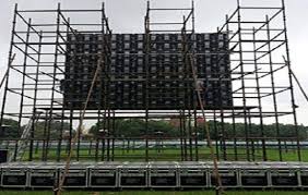 Find rental scaffolding cost get info at everymanbusiness.com! Scaffolding On Rent In Delhi Scaffolding Safety Scaffolding Construction Work