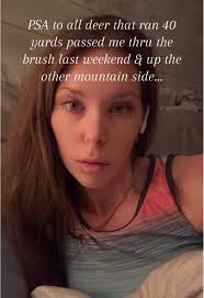 Vermont Deer Fell in Hole