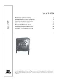 Equipé de deux bouchons à visser en laiton et doté de deux poignées. Manual 8 Td Jotul