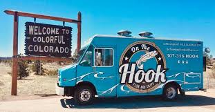 Some people even think it's a hot dog. 5 18 We Re In Colorado Springs Co On The Hook Fish And Chips Food Truck Facebook
