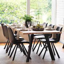 Picasso Industrial Oak Dining Table Oak Dining Table Large Dining Table Industrial Dining Table