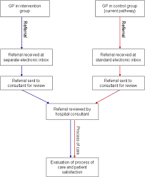 referral pathway flow of referral and process of care in