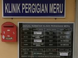 Specialize in tooth removal, pendakap gigi and crown. Jadual Rawatan Klinik Pergigian Meru Irrayyan Com