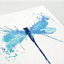 736 x 1236 jpeg 85 кб. Sweet Blue Watercolor Dragonfly Tattoo Design Tattooimages Biz