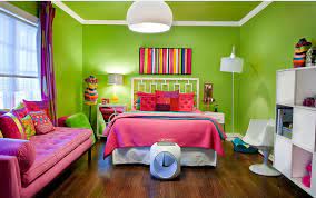 I think you need to use complimentary color undertones. 20 Fun Pink And Green Bedroom Designs Home Design Lover