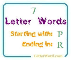 The r wave morphology itself is not of great clinical importance but can vary at times. Seven Letter Words Starting With P And Ending In R Letterword Com