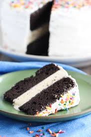 Birthday Chocolate Ice Cream Cake Recipe Classic Chocolate Vanilla Ice Cream Cake Eat Live Run Recipe Ice Cream Cake Chocolate Chip Cookies Ice Cream