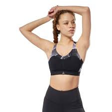 Reebok Puremove Bra Shattered Ice Black Reebok Mlt