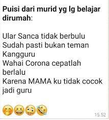 Puisi Anak Yang Belajar Di Rumah Kata Kata Indah Kutipan Humor Kata Kata Mutiara